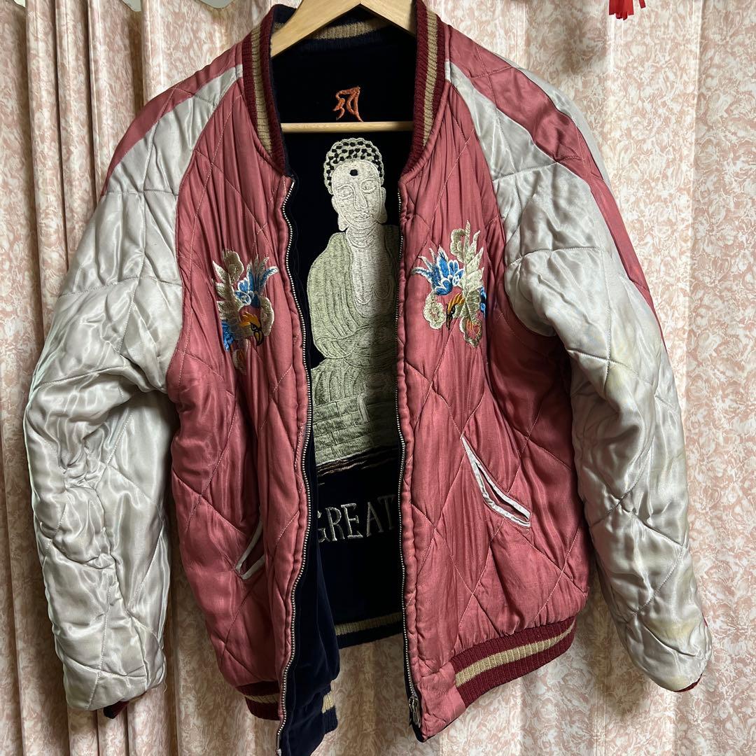 東洋エンタープライズ　スカジャン　大仏　地図　40周年モデル　港商　大