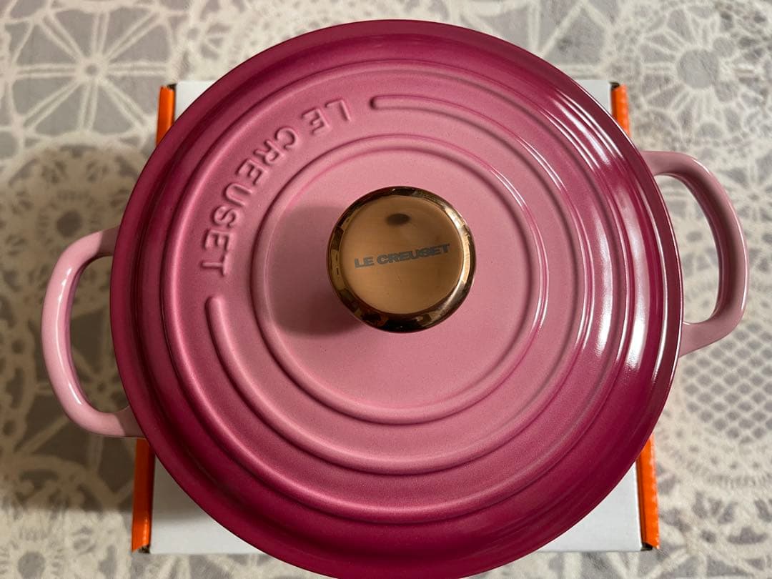 gurugurumarket ☆ ル・クルーゼココットロンド＋プレート2枚