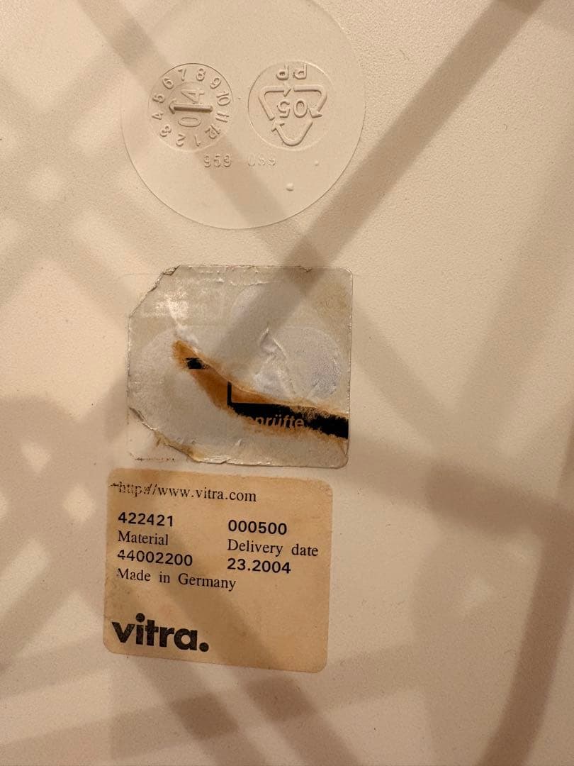 正規品 Vitra社 イームズ サイドシェル　チェア　eames DSR