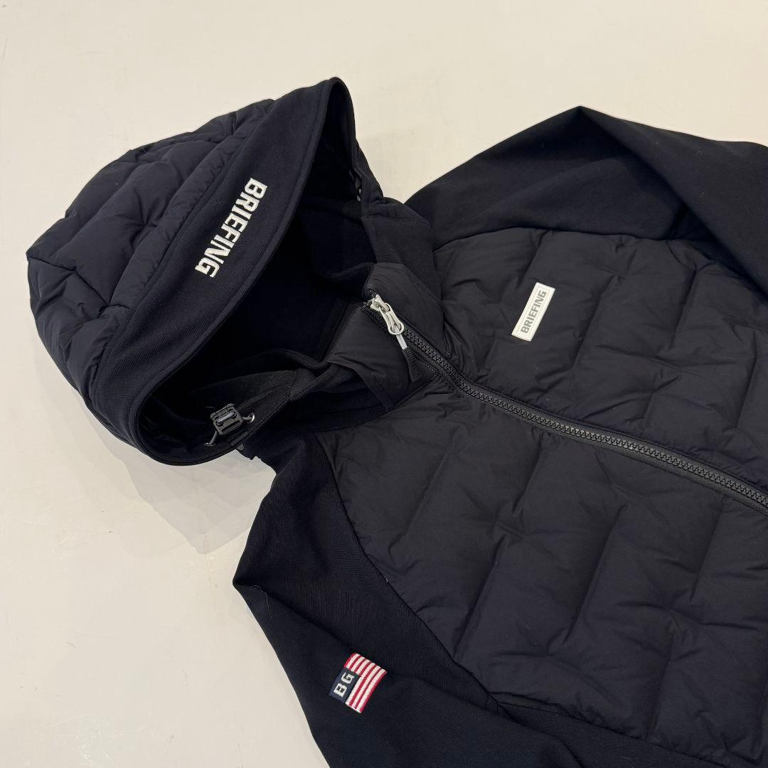 BRIEFING　正規品　ハイブリッドダウンパーカー　ブラック　Mサイズ