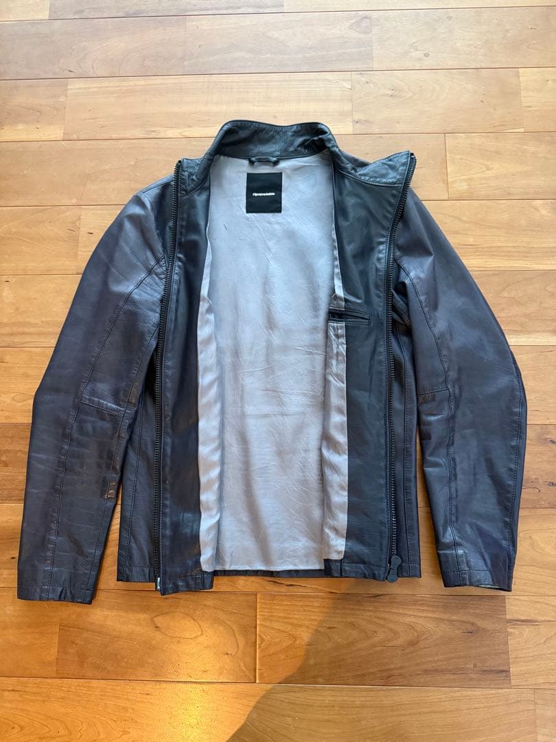 ripvanwinkle レザーライダース　牛革　サイズ5