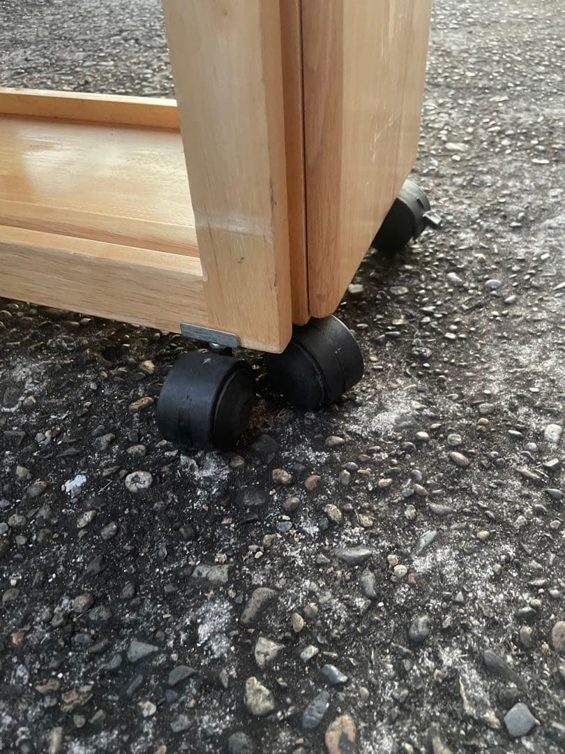 ダイニング　5点セット　折りたたみ式