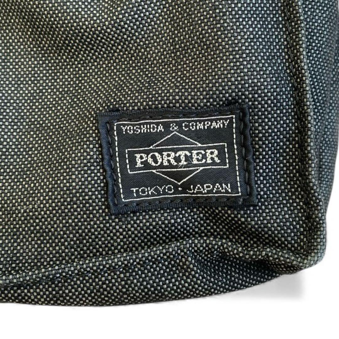 【極美品】ポーター スモーキー ワンショルダーバッグ ボディバッグ 黒 ブラック