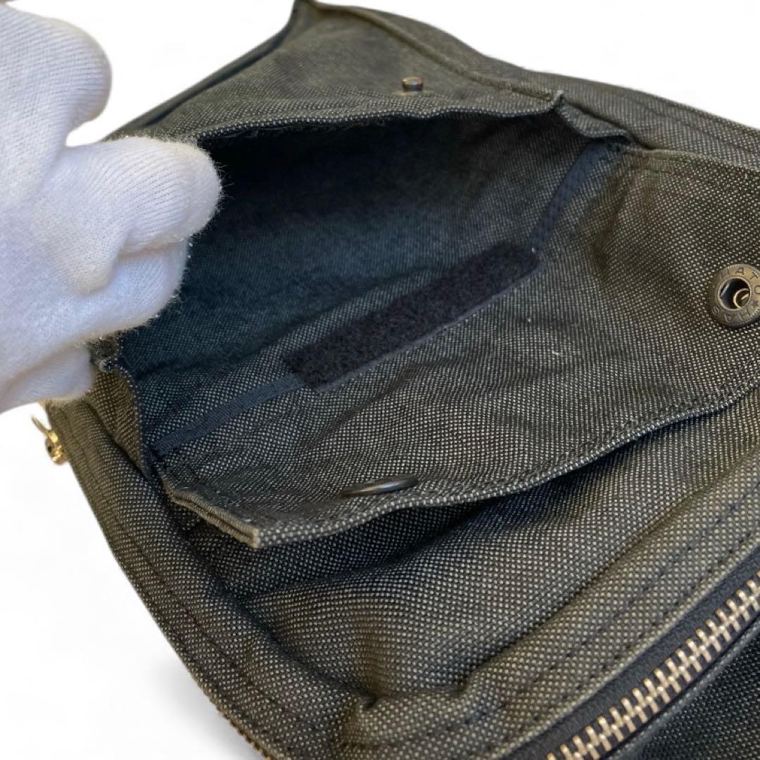 【極美品】ポーター スモーキー ワンショルダーバッグ ボディバッグ 黒 ブラック