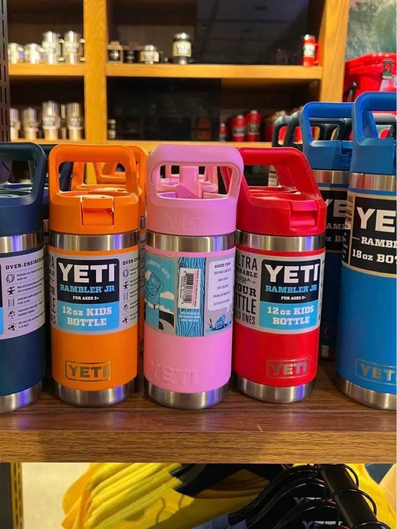 【プレミア】YETI イエティ ランブラー ★パワーピンク★ 12oz KIDS
