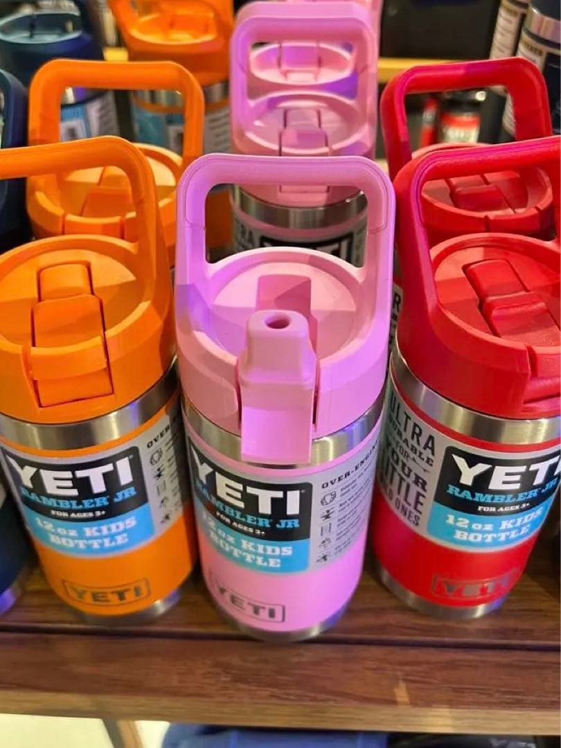 【プレミア】YETI イエティ ランブラー ★パワーピンク★ 12oz KIDS