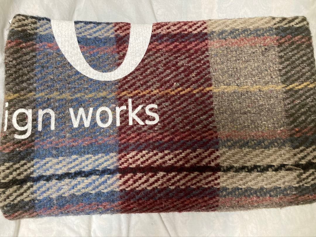 ネルデザインワークスneru design works チェック柄ブランケット