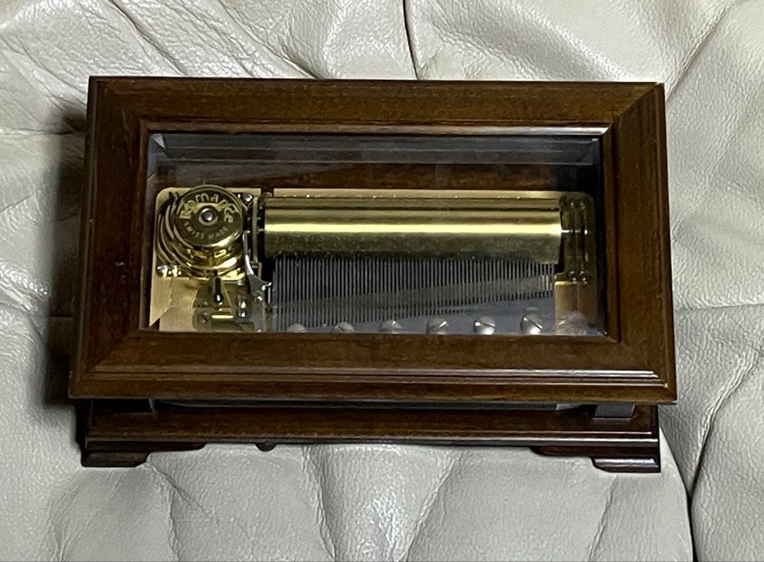 アンティーク　オルゴール　リュージュ　72弁　三曲　REUGE モーツァルト