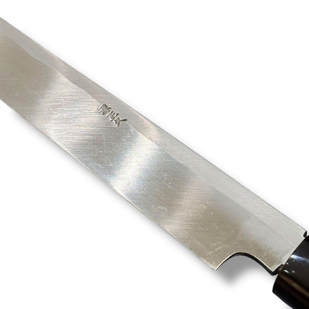 マグロ包丁 源正久 鮪 木製ハンドル 全長約85.5cm 刃部分約55am