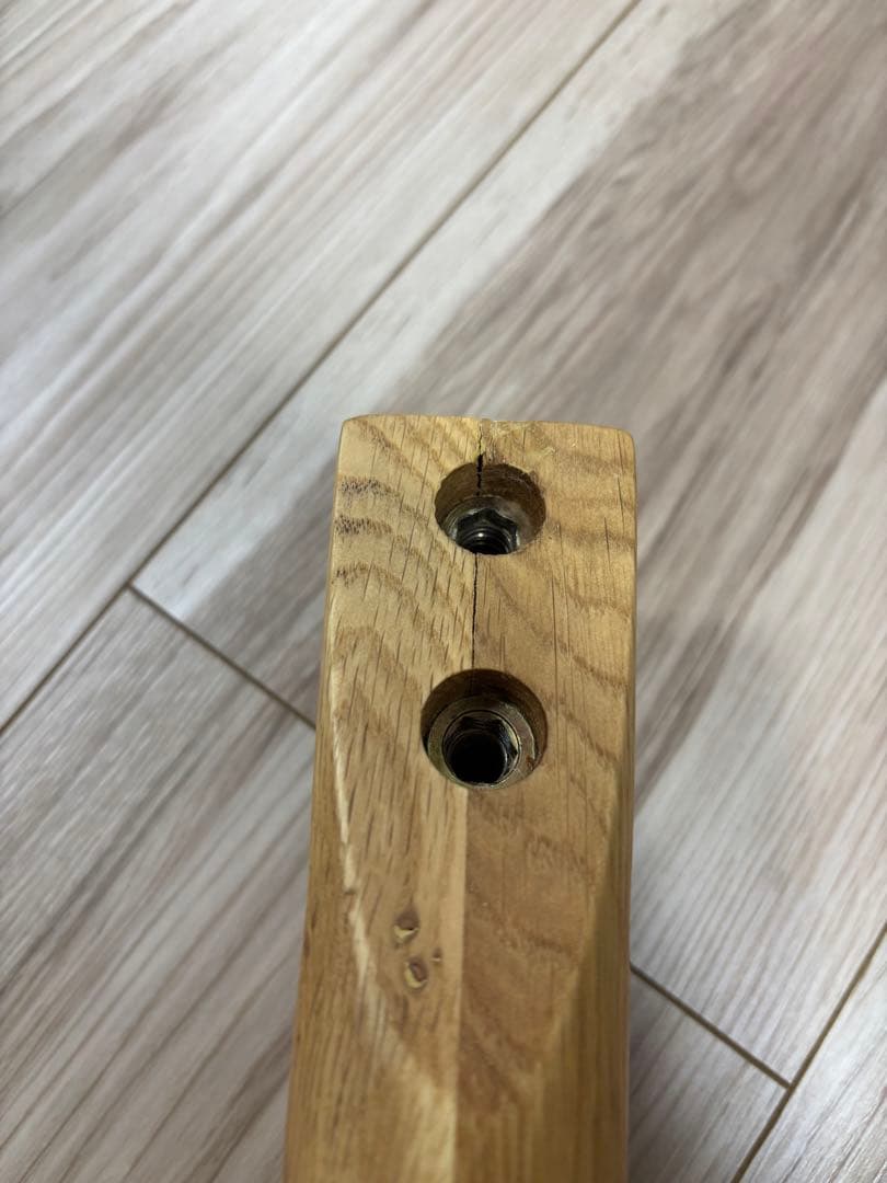 丸型　ダイニングテーブル　ホワイトオークW110cm