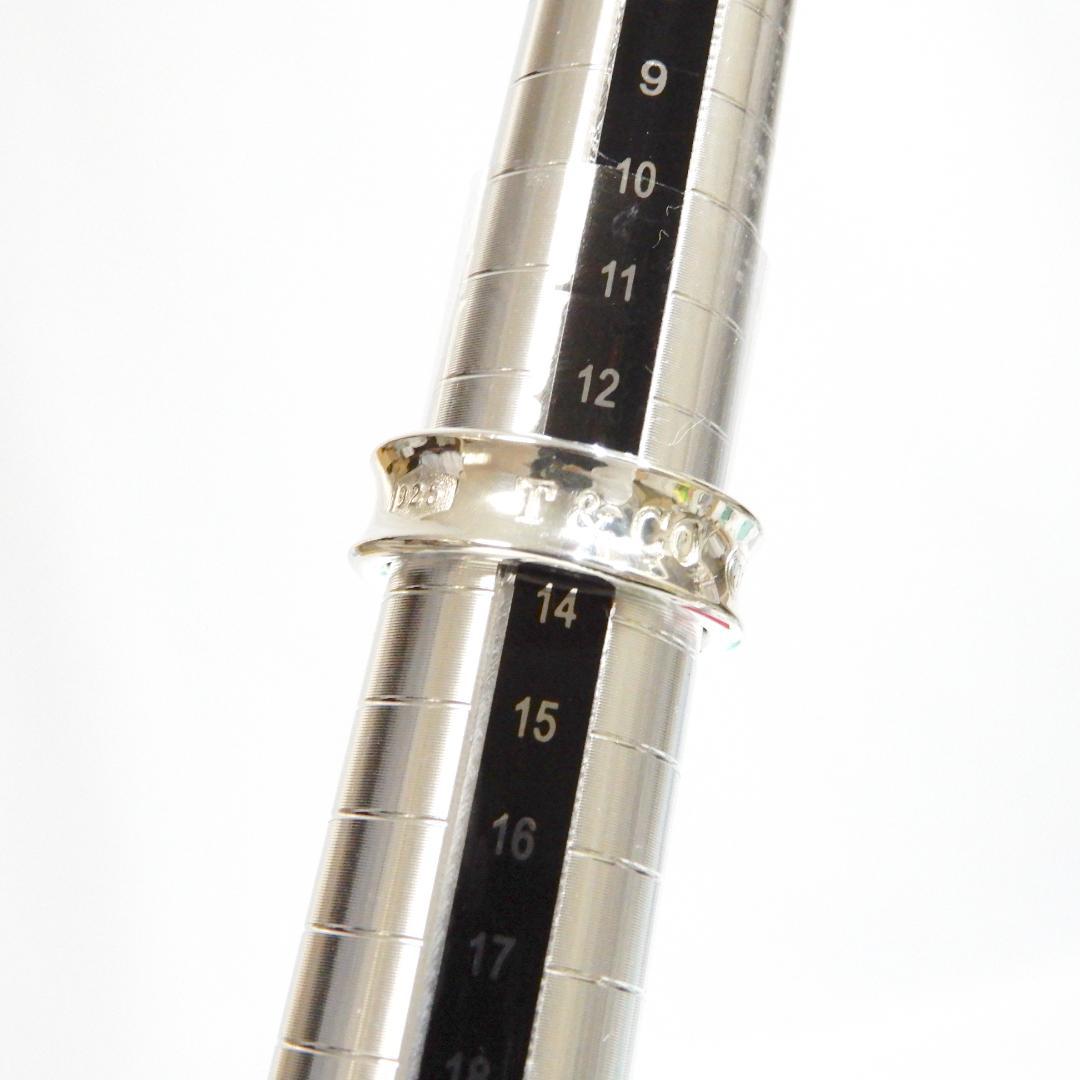 TIFFANY ティファニー　ナロー リング　13号　1837　シルバー　A15