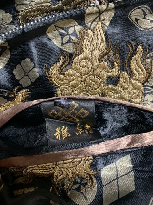 おかけん。スカジャン☆龍と鳳凰 レア物 新品同様