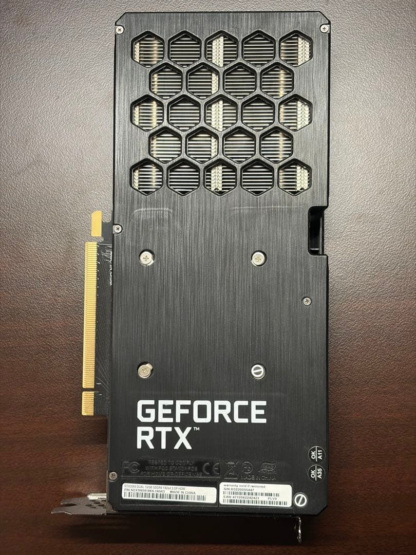 グラフィックボード・グラボ・ビデオカード Palit NVIDIA GeForce RTX 3060 12GB