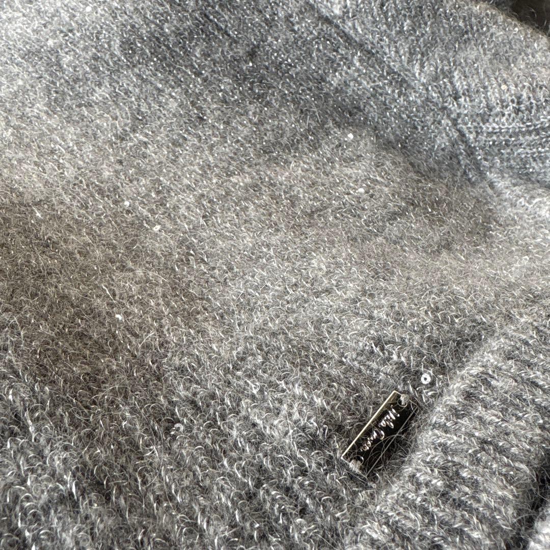 USAGI ONLINE ZOZOTOWN限定襟付きニットミニワンピース1