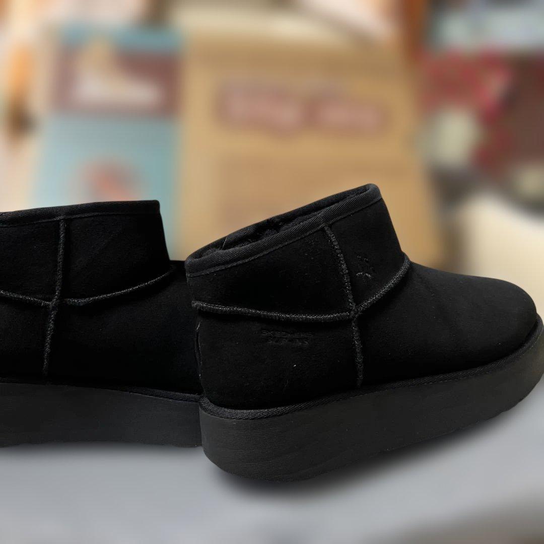 スケッチャーズslip-insムートンブーツ こちらワンサイズ上をお勧め致します