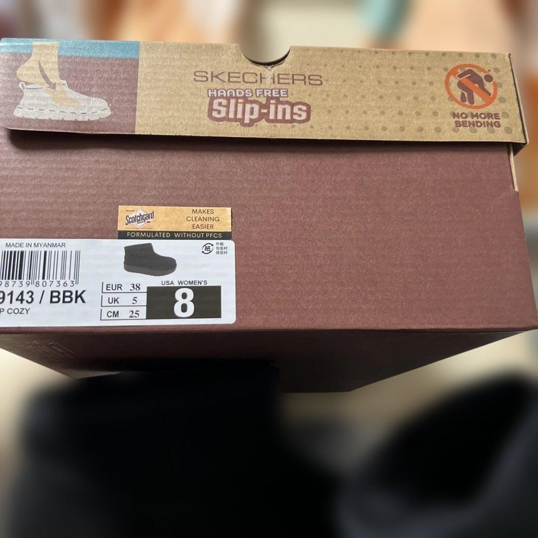 スケッチャーズslip-insムートンブーツ こちらワンサイズ上をお勧め致します