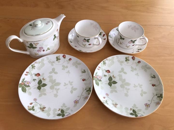 ウェッジウッド　ティーセット　プレート　小型トート