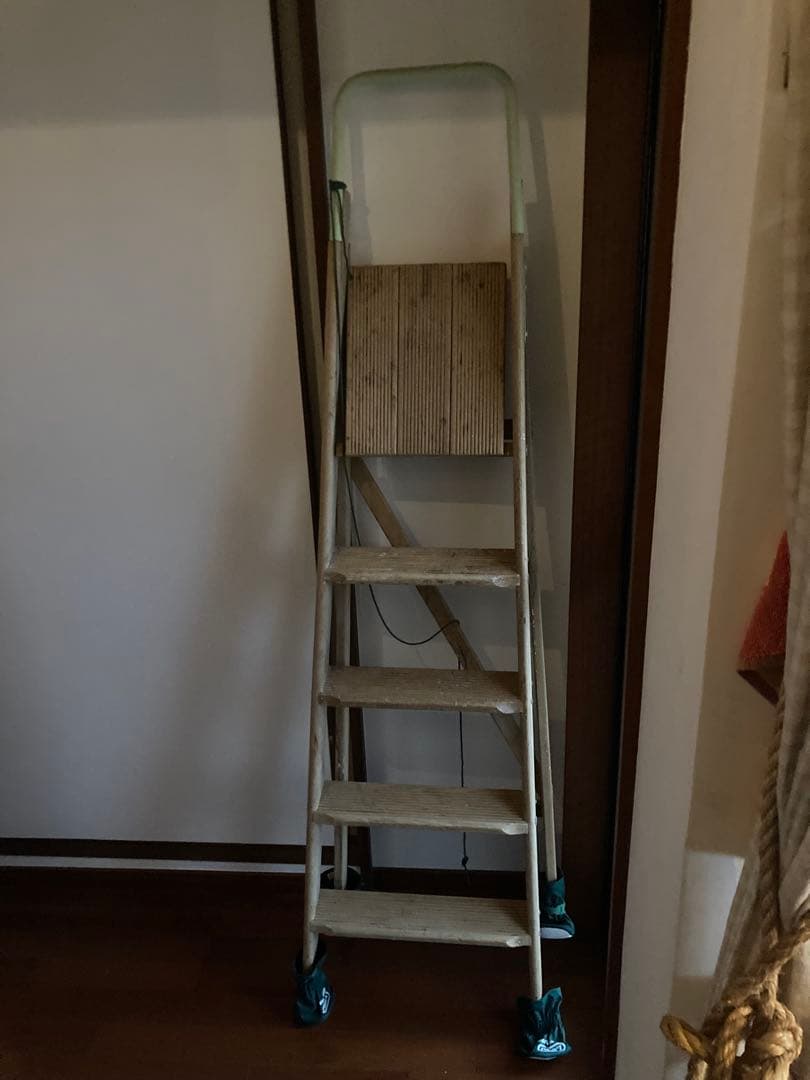 アンティークラダー 木製脚立 PIONEER SUPER STEPS