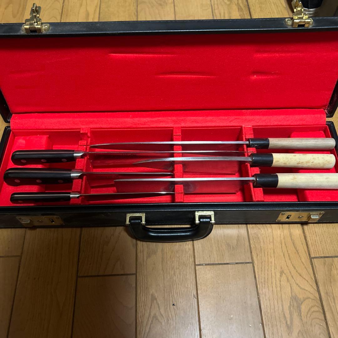 値下げ中　Misono 440 包丁セット ６本　ケース付き