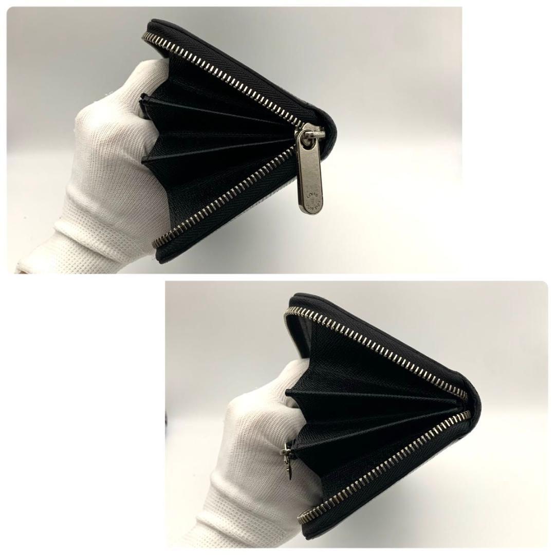 鑑定済み ルイヴィトン ジッピーウォレット 長財布 エピ ラウンドファスナー 黒