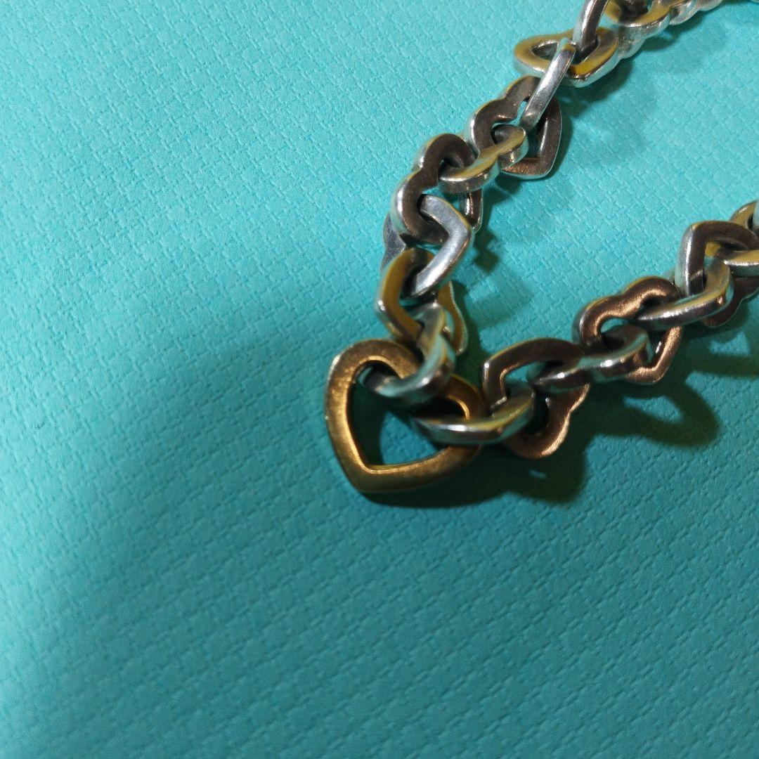 ティファニーブレスレットK18（750）＆シルバー（925）✨新春ブランド市✨