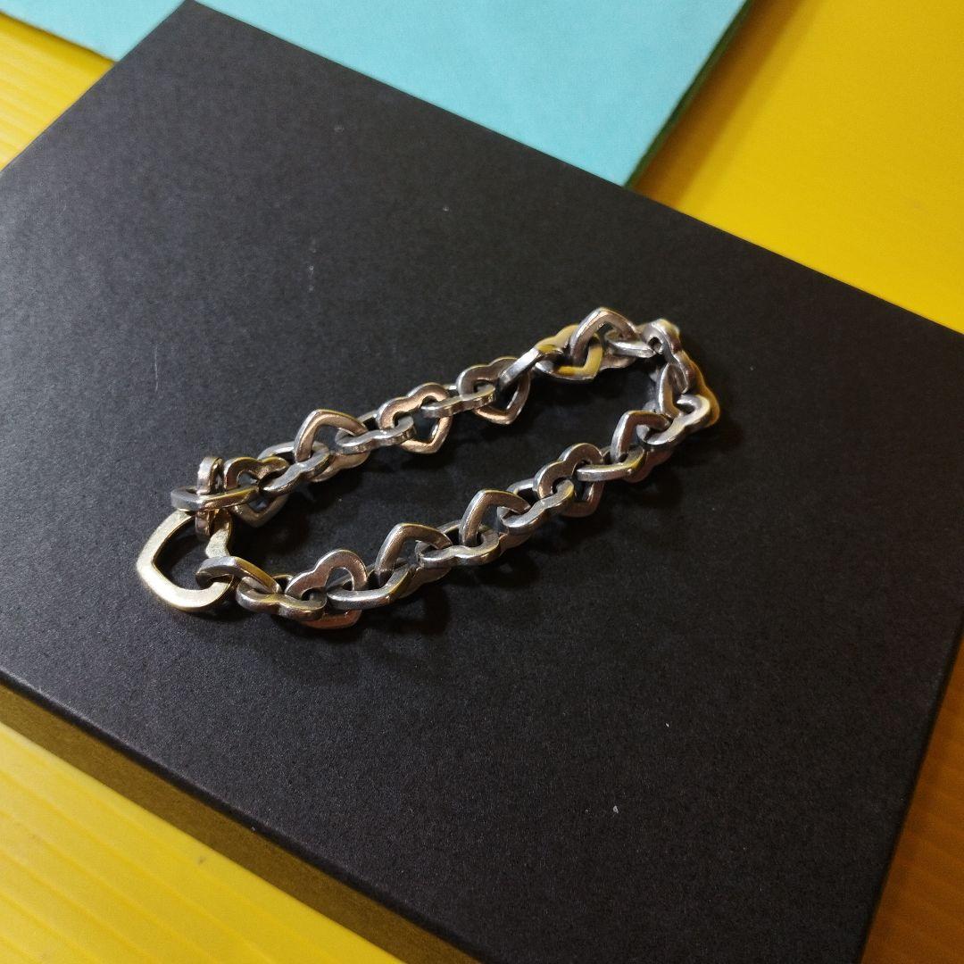 ティファニーブレスレットK18（750）＆シルバー（925）✨新春ブランド市✨