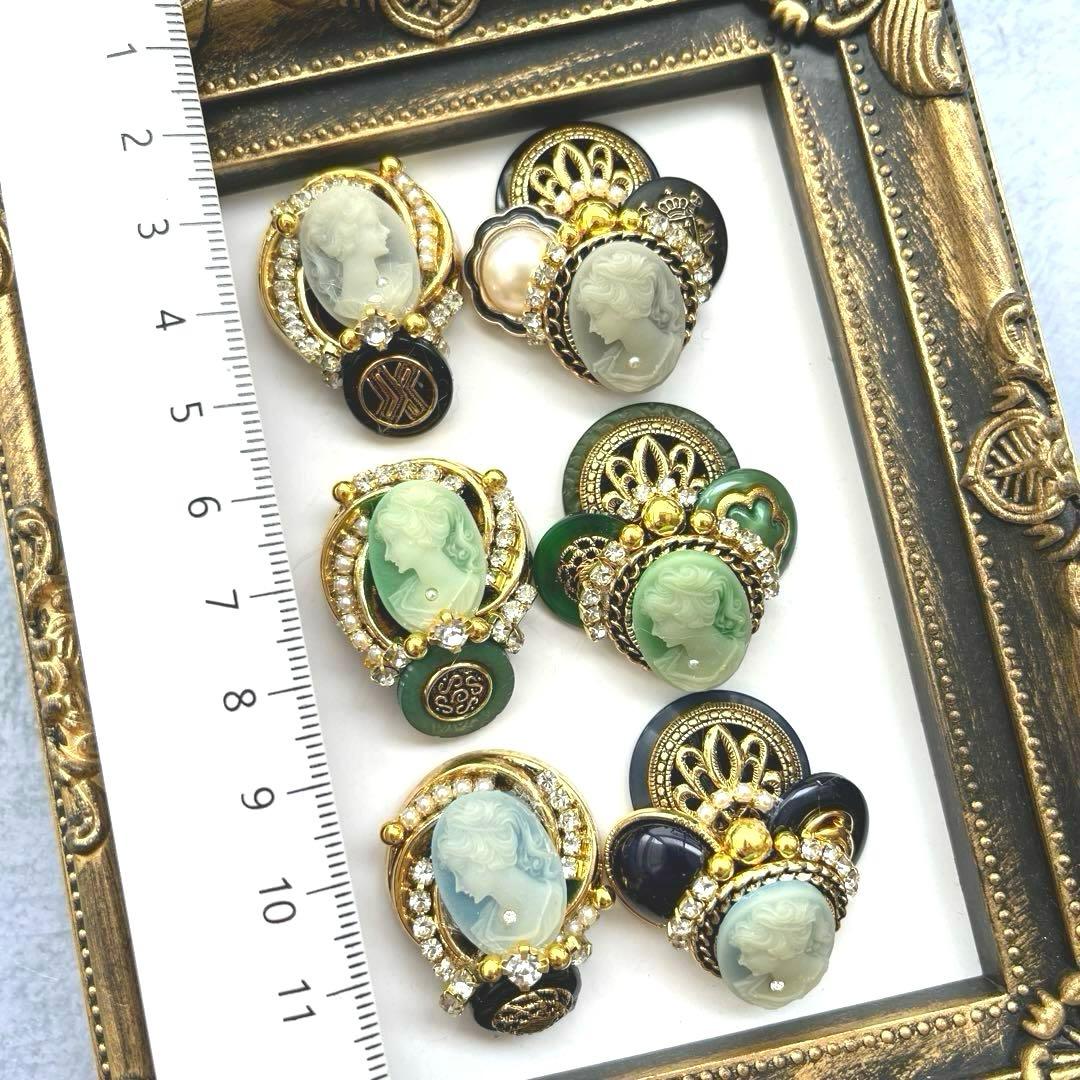♦︎大人のためのアンティークなカメオカボション♦︎現品限り
