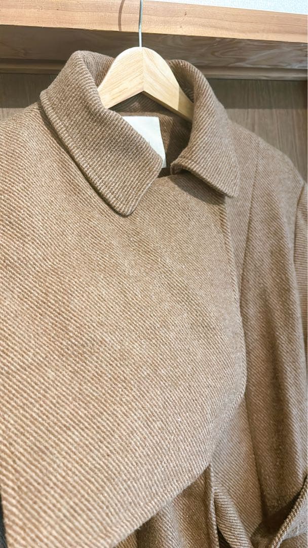 eaphi gunpatch waist mark long coat ポスカ付