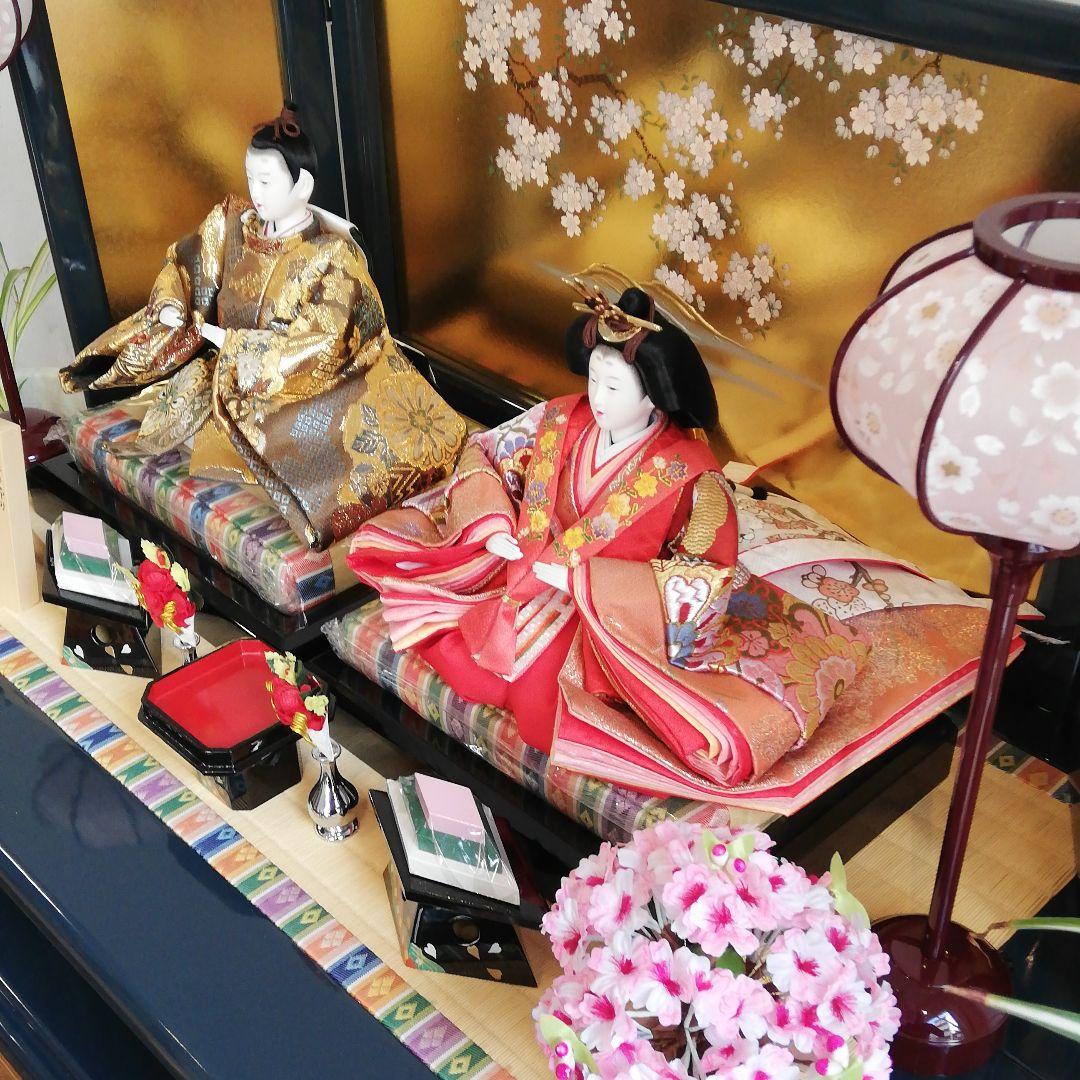 お雛様とお飾り　(展示品)