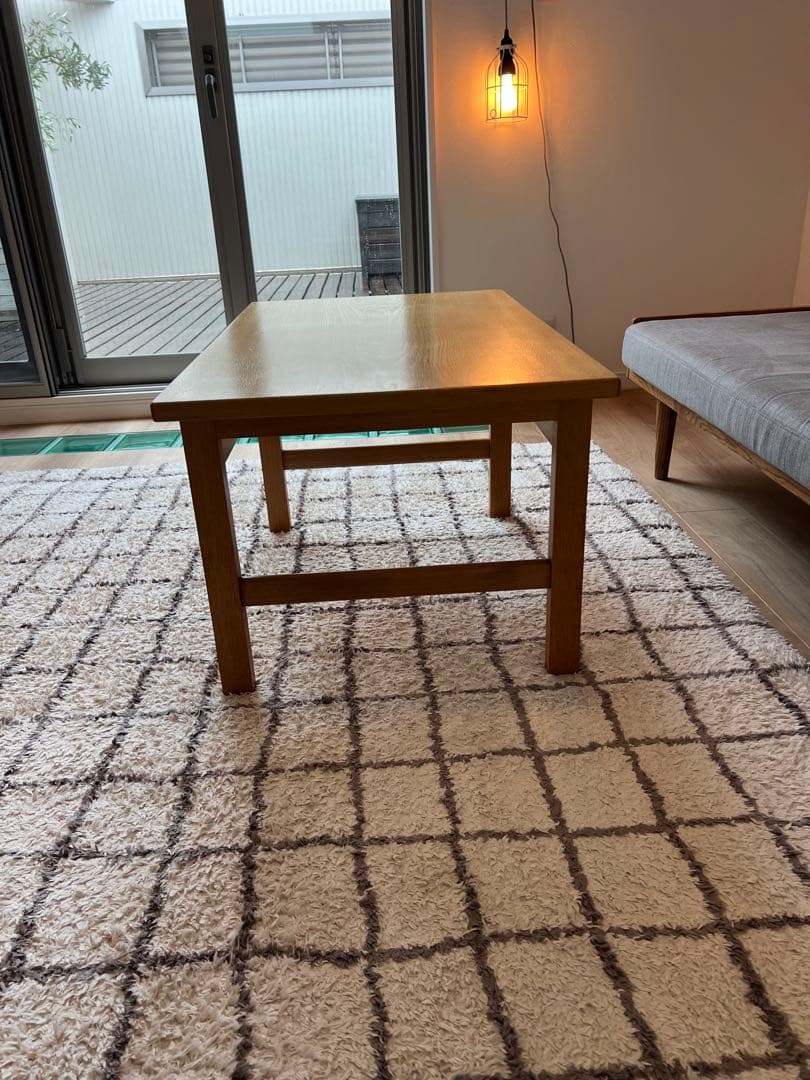 ウェグナー　getama ゲタマ サイドテーブル　オーク　北欧ビンテージ家具