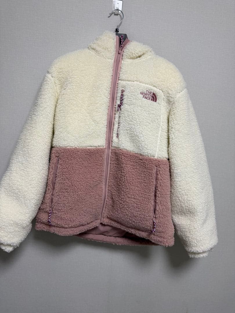 新品未使用　ノースフェイス　韓国企画　リバーシブルダウン　ボア　XL