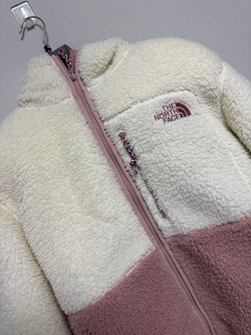 新品未使用　ノースフェイス　韓国企画　リバーシブルダウン　ボア　XL