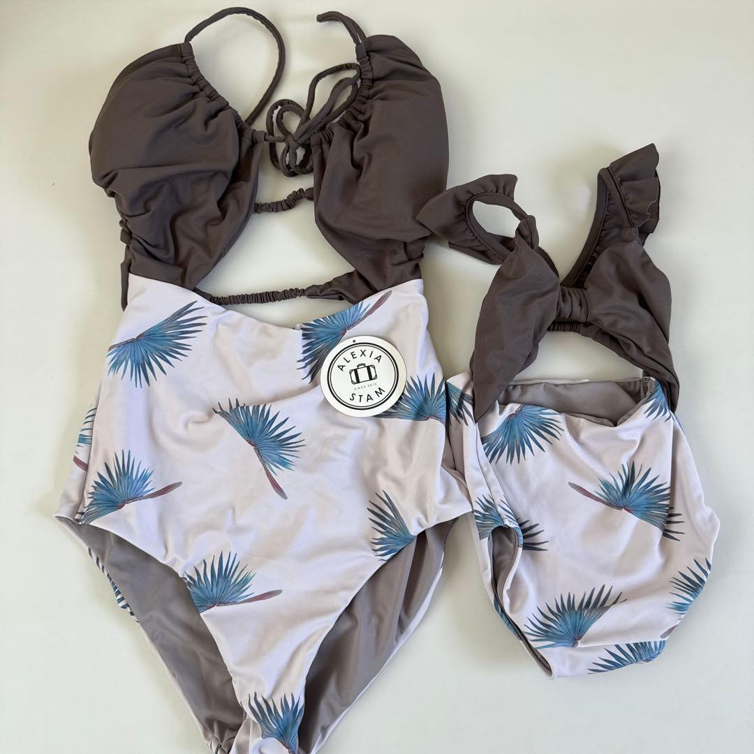 【美品】親子お揃い水着　ベイビーアリシア　アリシアスタン