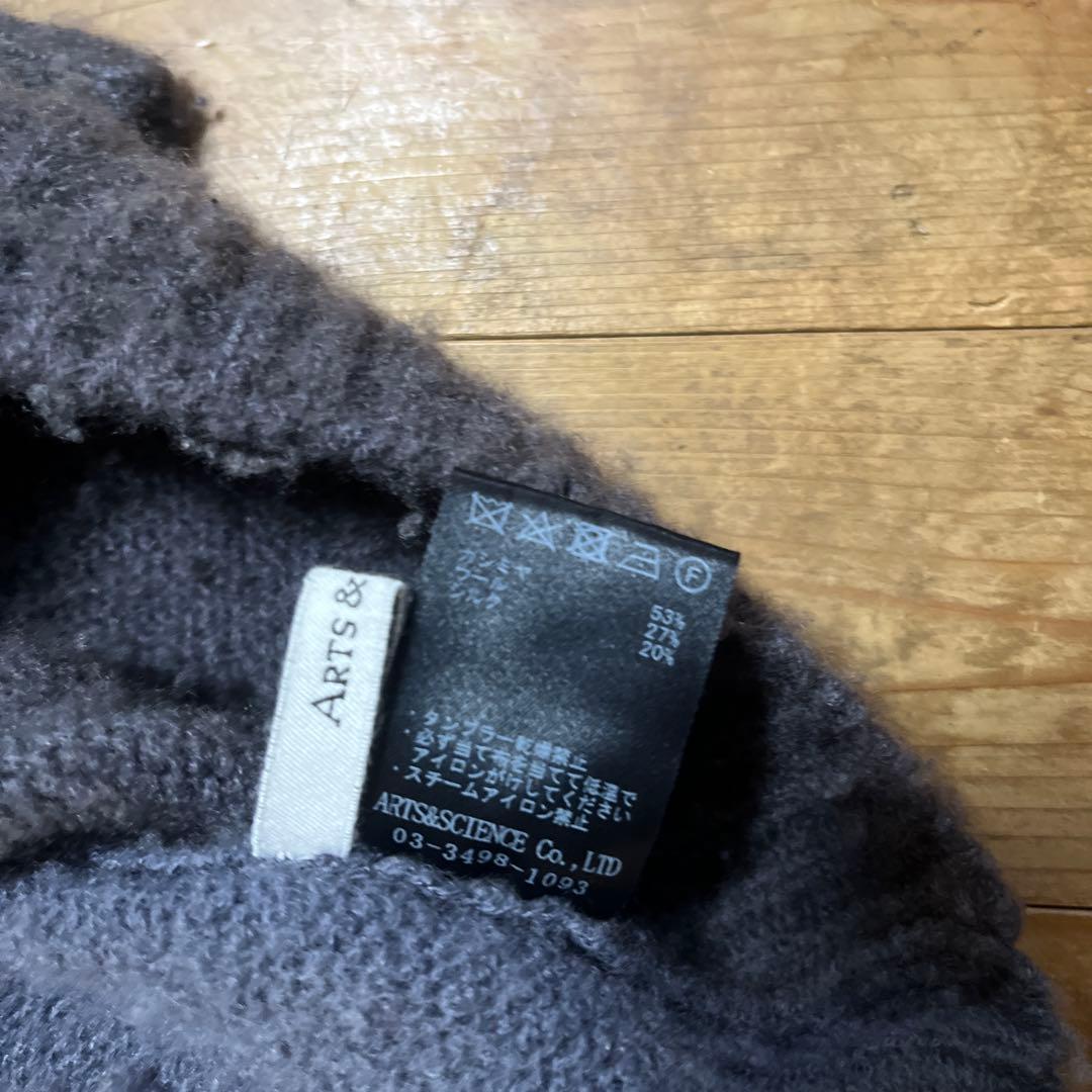 トップス ARTS&SCIENCE2021AWCombiCollarSweater