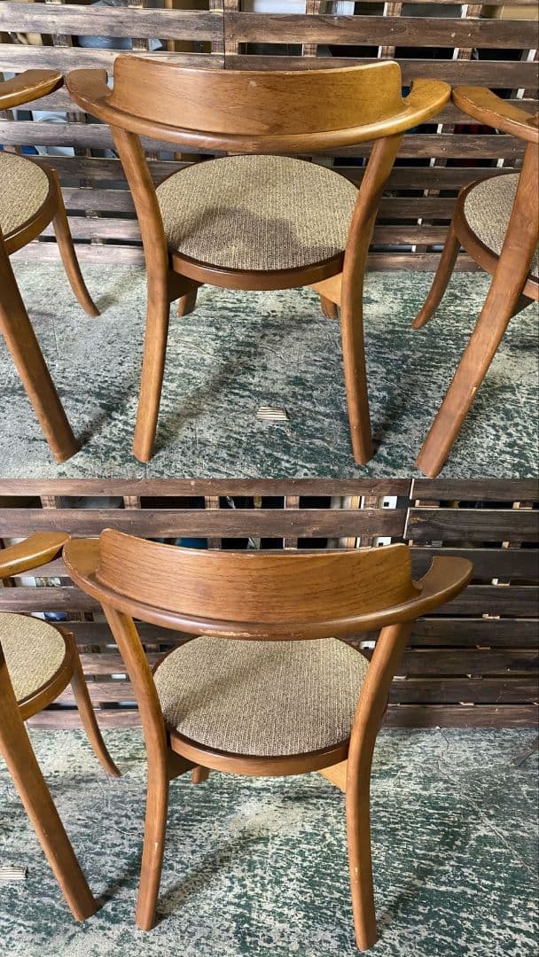 H256\" CONDE HOUSE 丸型 伸長 ダイニングセット 5点