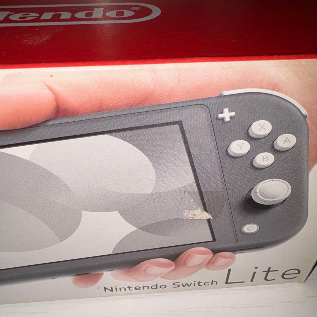 値下げ可能Nintendo Switch Lite グレー本体（箱付き）
