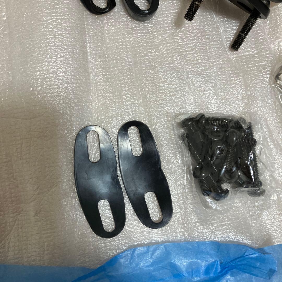 タナックス ナポレオン　カウリングミラー AEX 6 ブラック　ロングステー