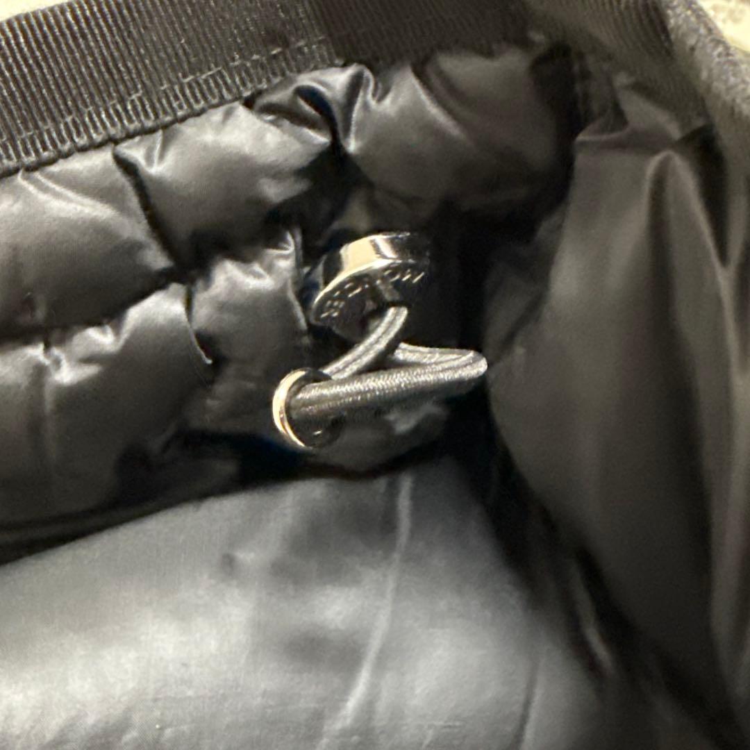 美品 MONCLER モンクレール HERMINE ブラック ダウンジャケット