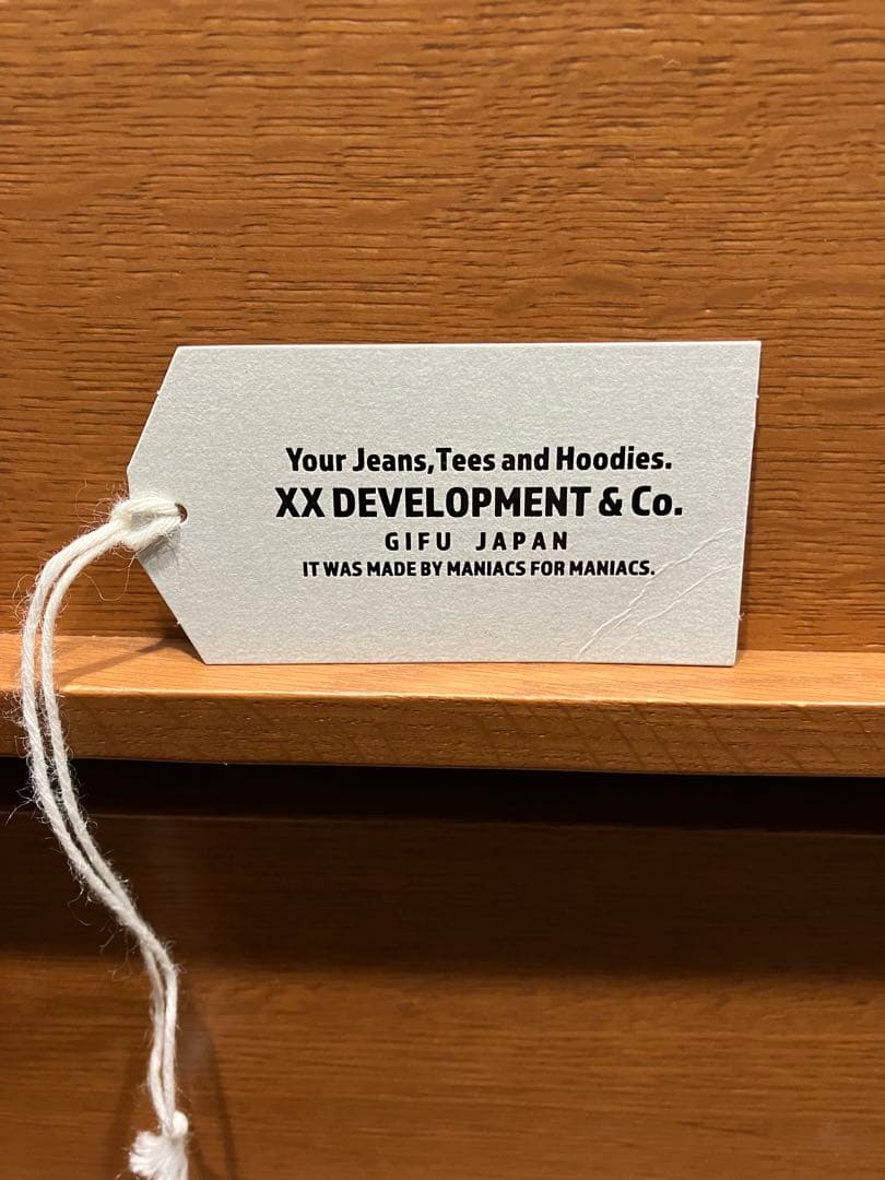 TCBジーンズ XXDEVELOPMENT パーカー　S/F ブラウン M 38