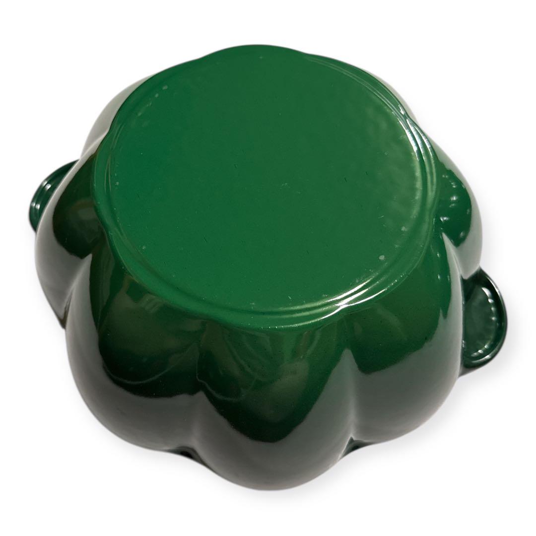 LE CREUSET カボチャ型鍋 ダークグリーン