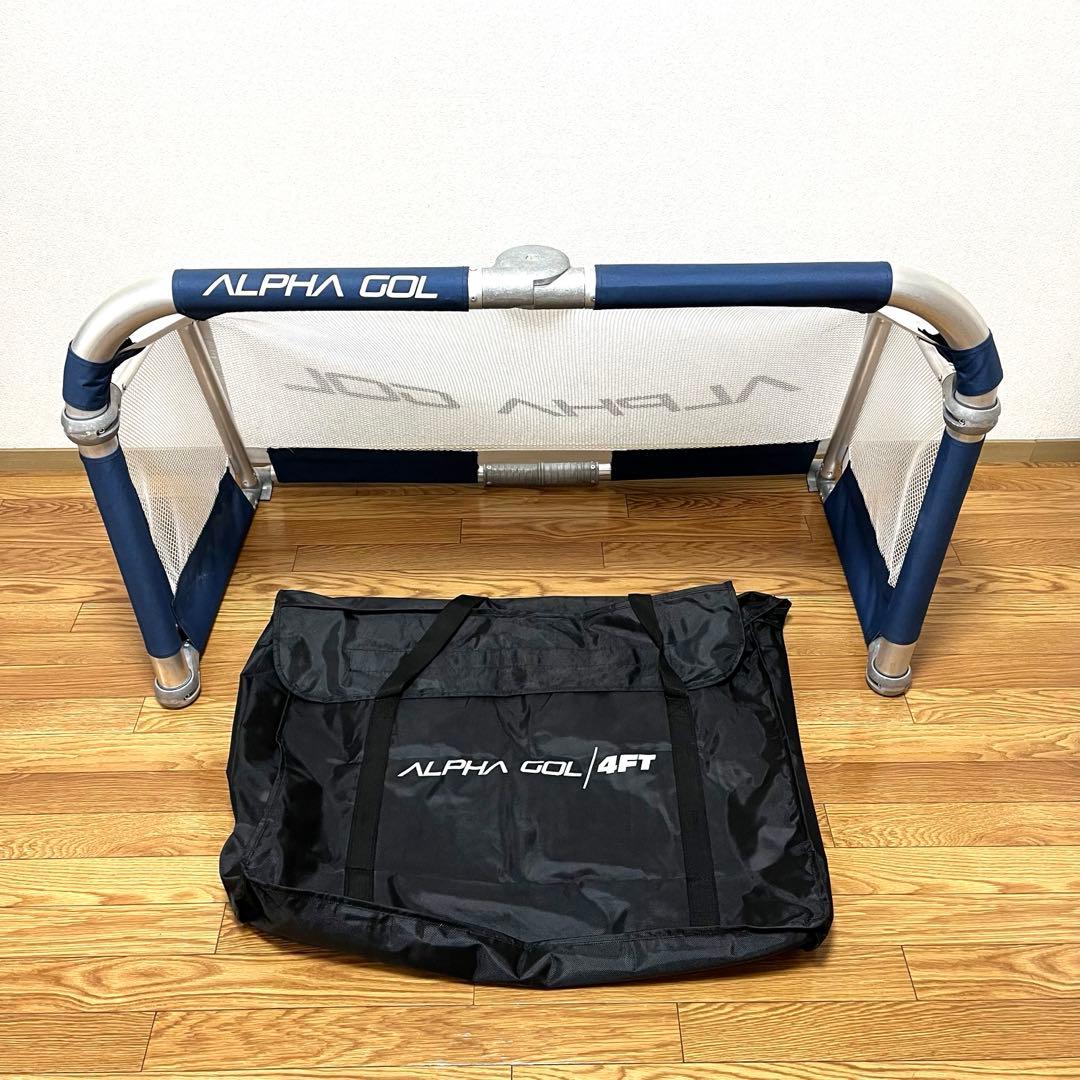 希少 アルファゴール4FT サッカー・フットサルミニゴール 専用バッグ付
