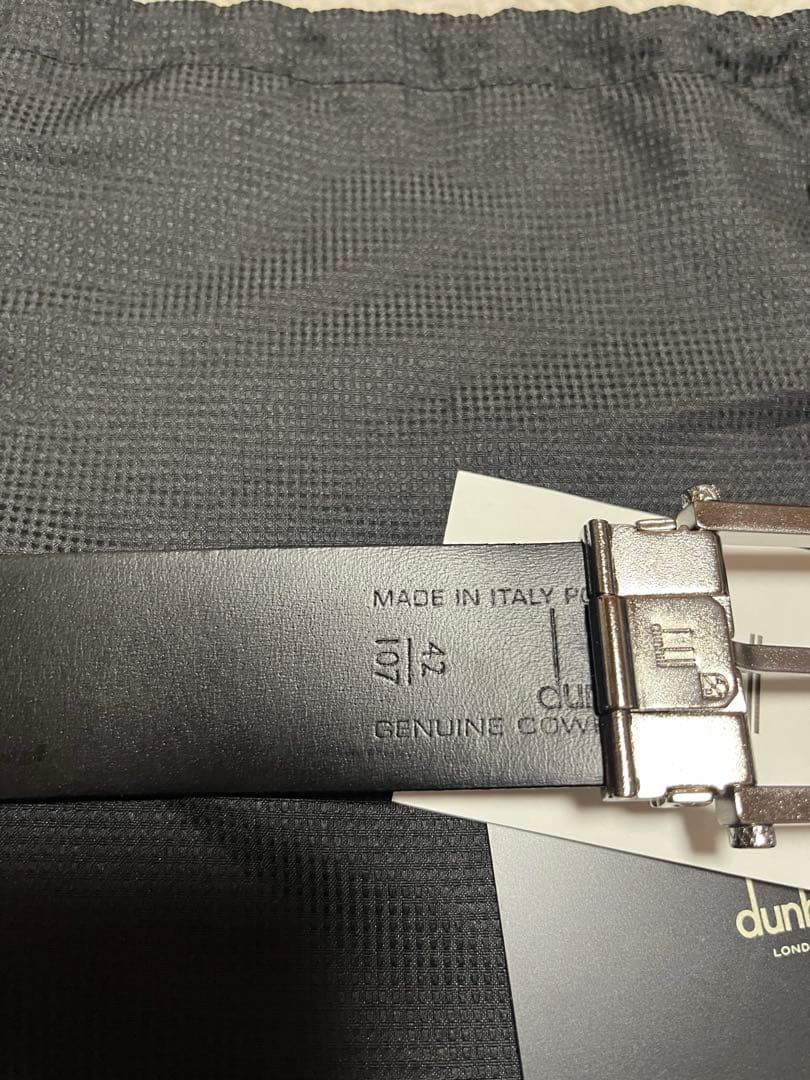 【新品未使用】Dunhill ダンヒル ベルト レザー 希少