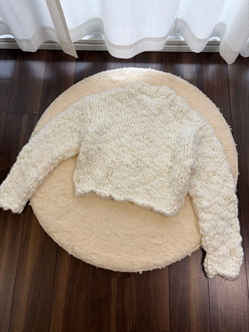 MAISON SPECIAL ハンドスラブニットカーディガン