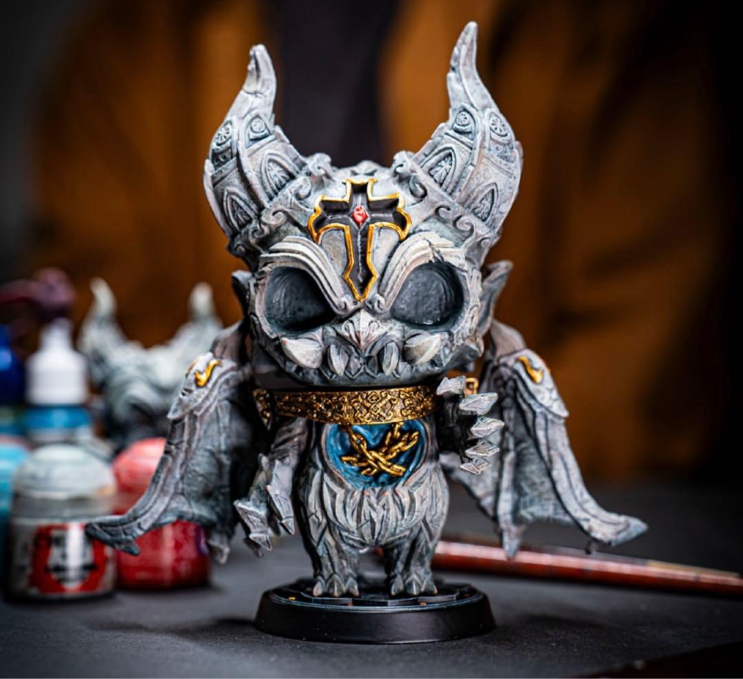 教会の片隅 -石像 Tooplastic ソフビ 未開封品