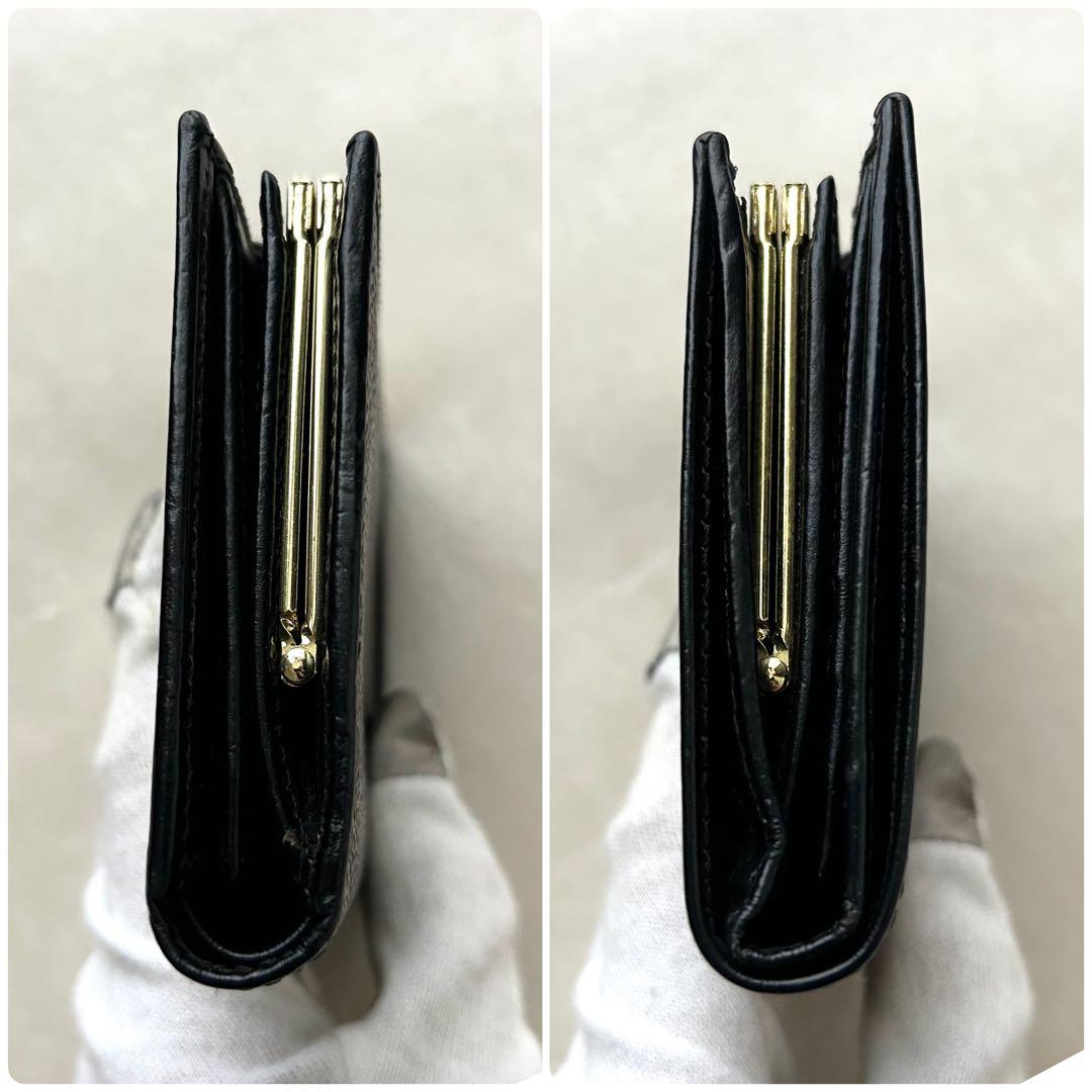 CELINE セリーヌ 二つ折り財布 マカダム がま口