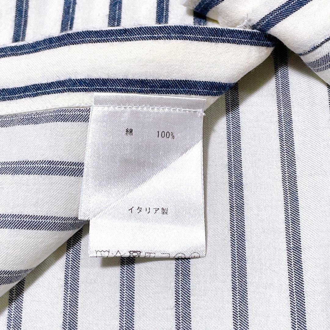 Finamore フィナモレ コットンフランネル イタリア製 M
