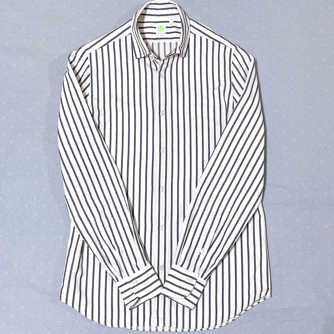 Finamore フィナモレ コットンフランネル イタリア製 M