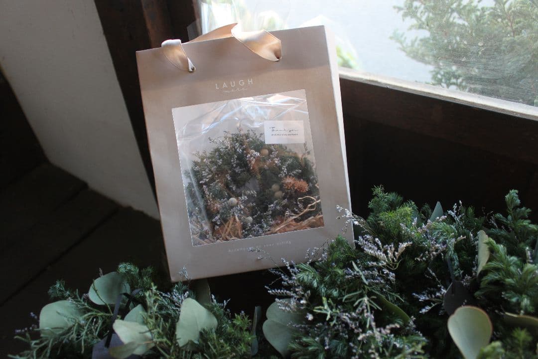 xsブルーバードのXmasリース/生花/インテリア/ギフト