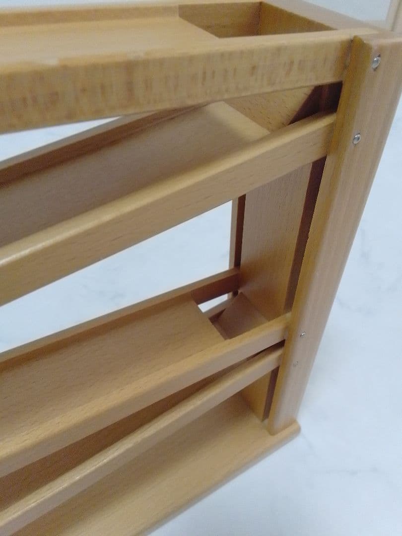 ベック社 BECK トレインカースロープ クネクネバーン 木 車 ミニカー