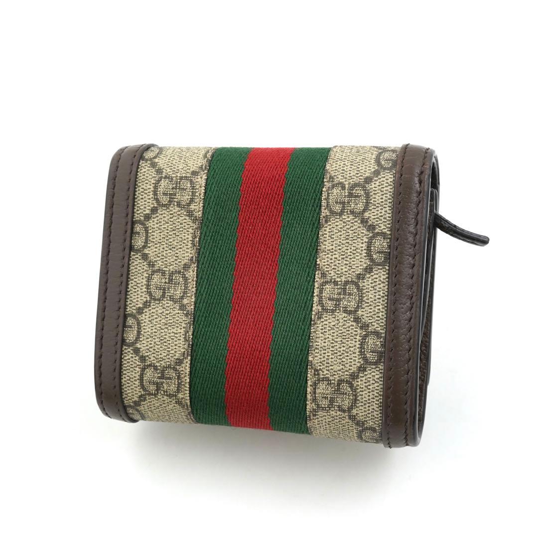✨未使用展示品・箱付き✨　GUCCI ミニ財布　マーモント　シェリーライン　GG